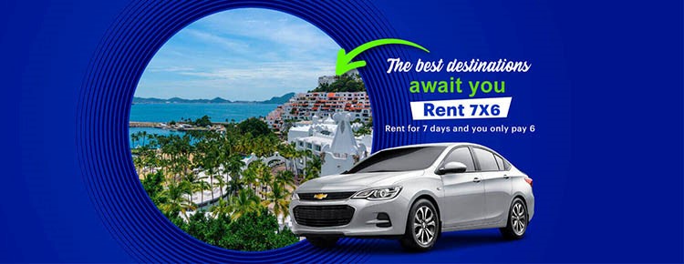 Rent for 7 days and only pay 6